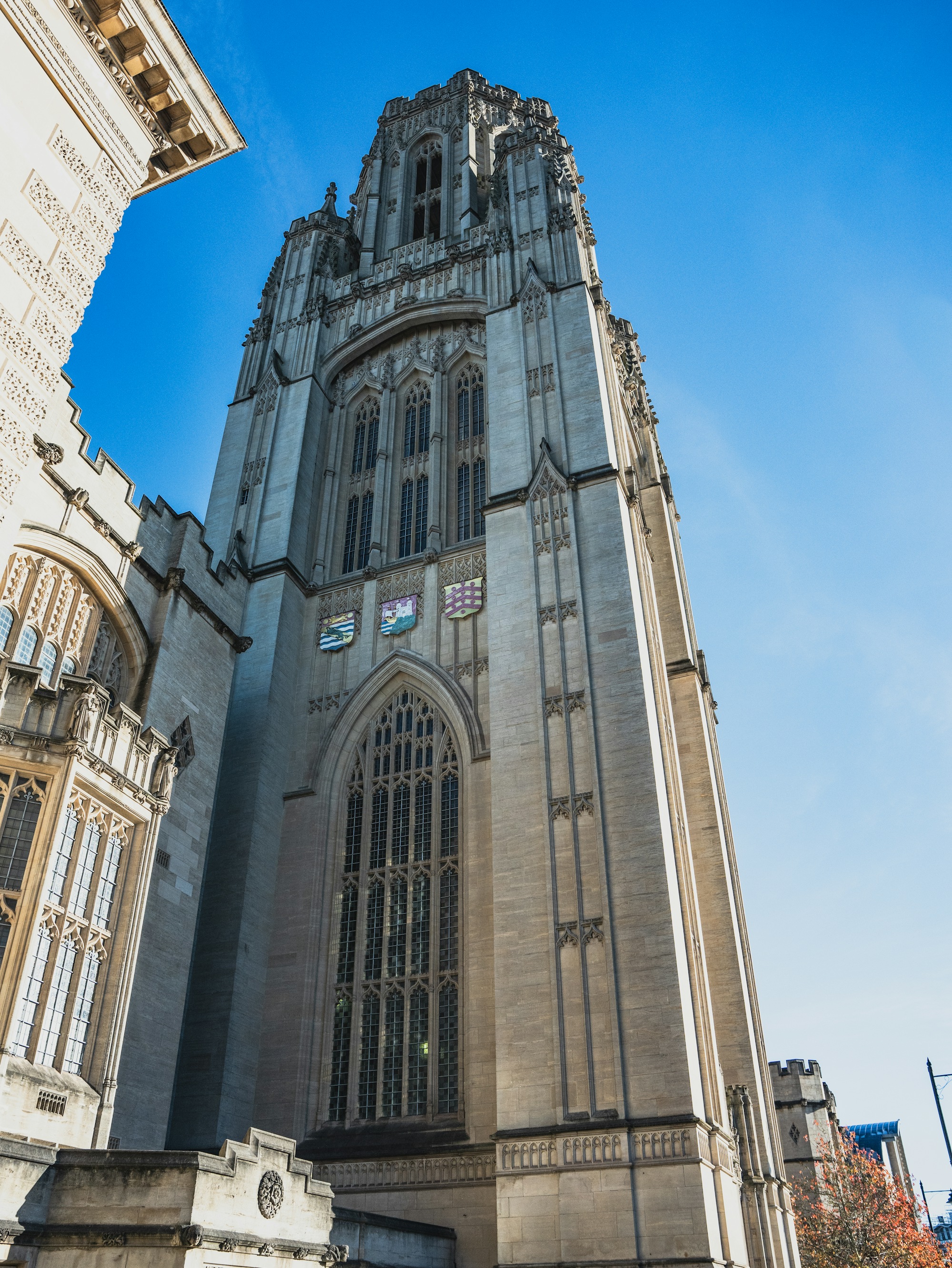 A Bristol clock tower building