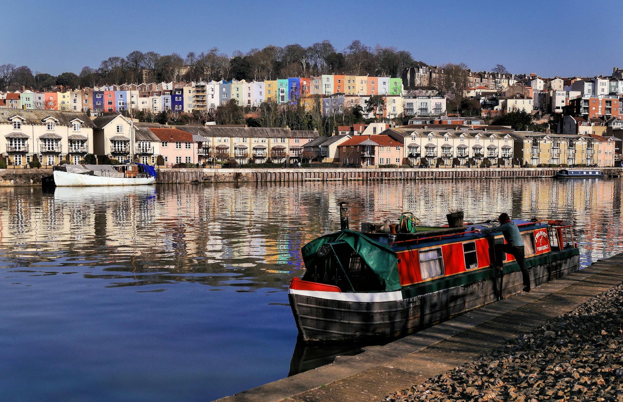 Boats on Bristol Harbour