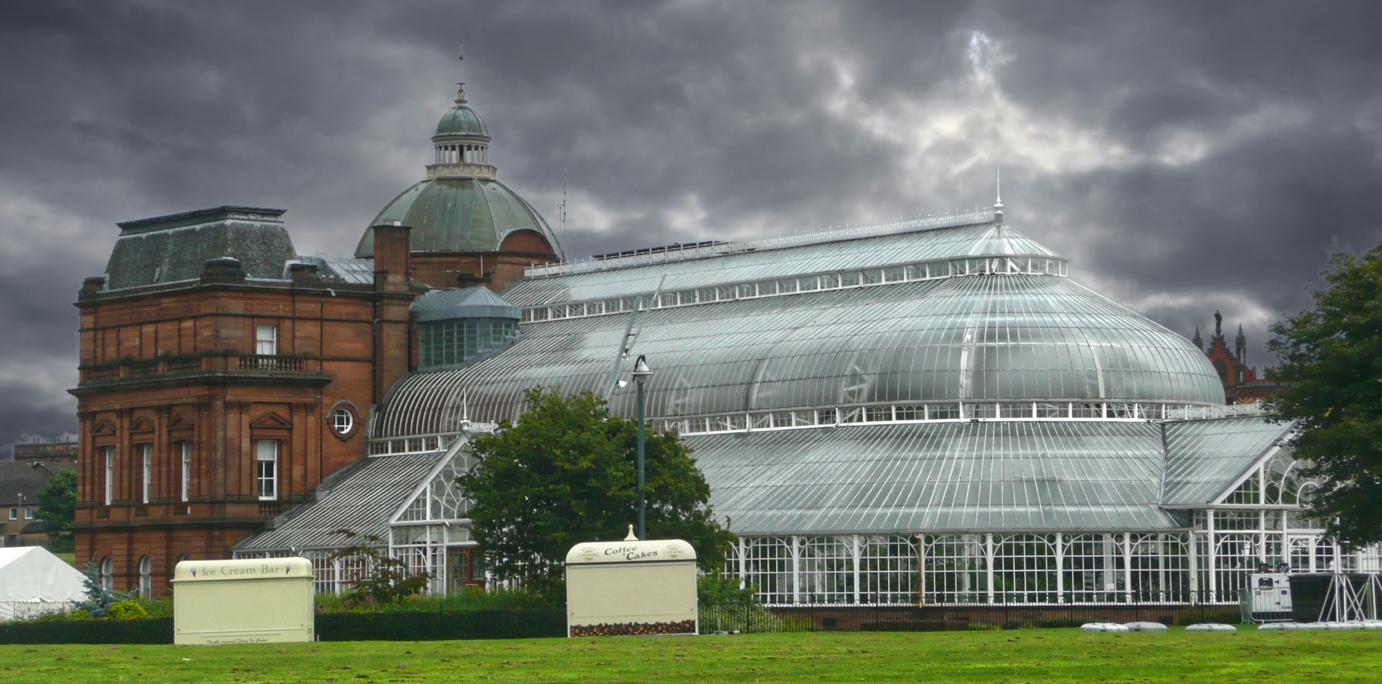 A glasshouse in Glasgow
