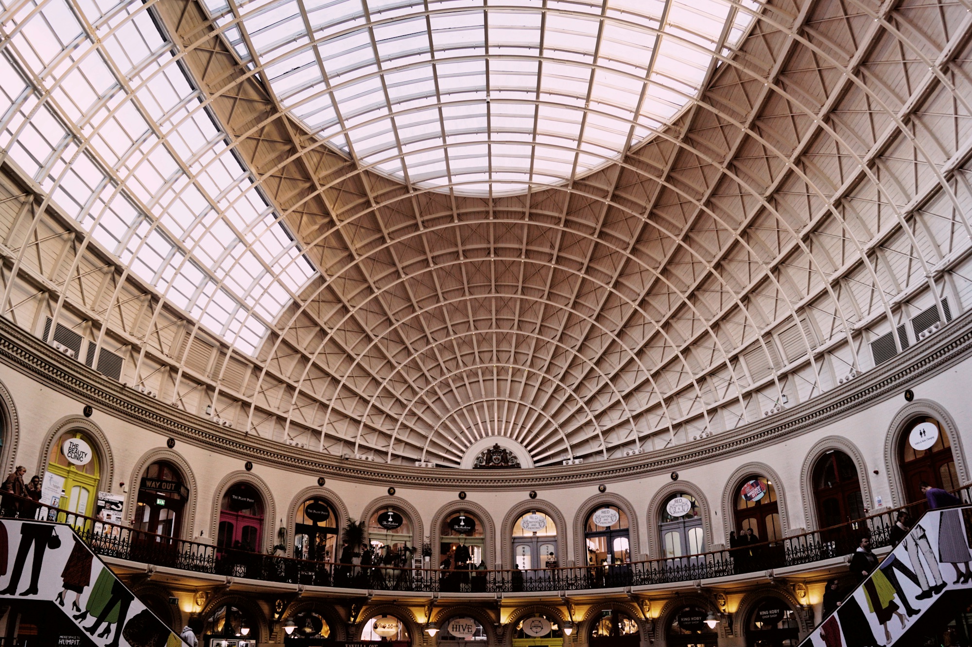 Inside Leeds Corn Exchange