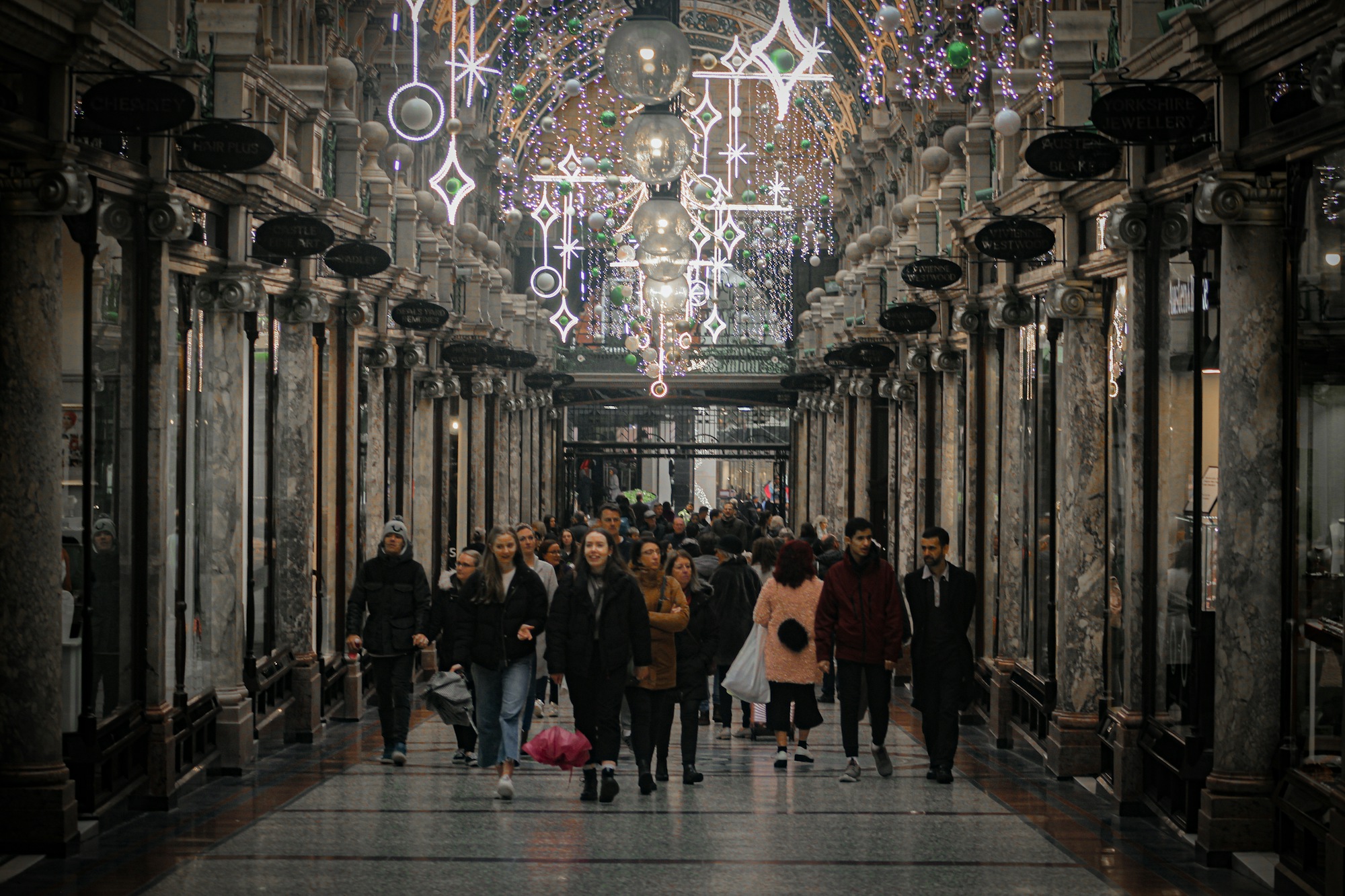 The Victoria Quarter arcade, Leeds