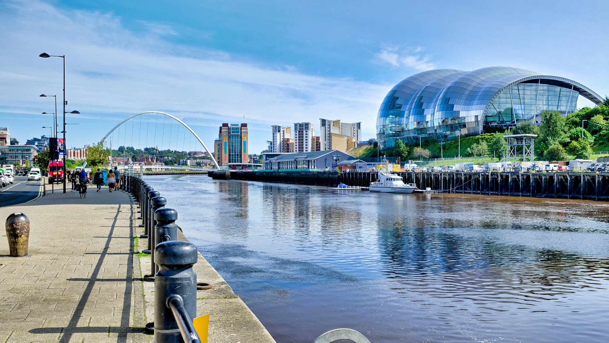 The Gateshead Millennium Bridge