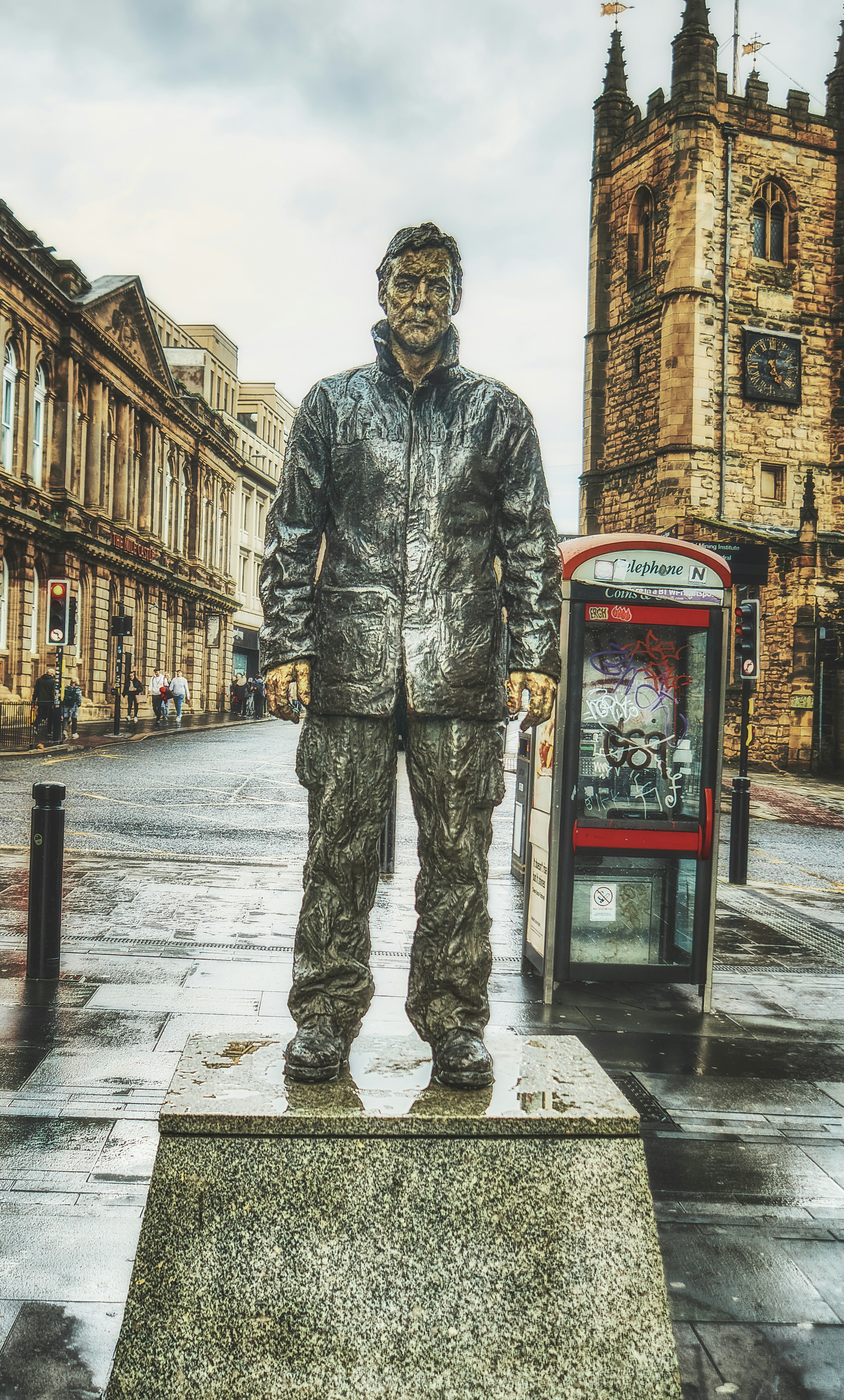 A Newcastle street scene