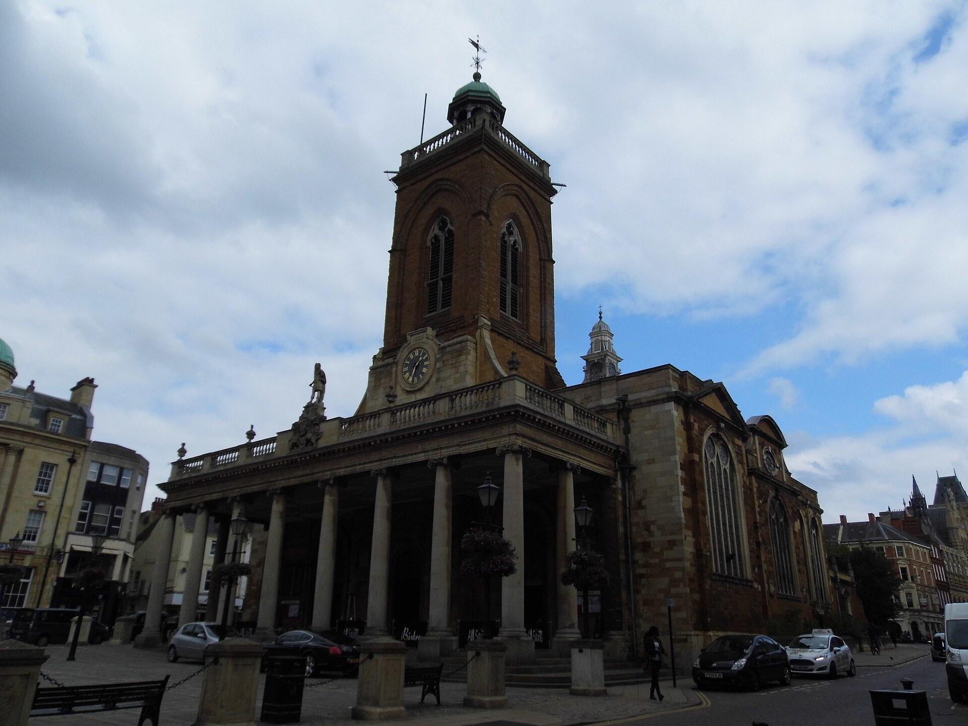 All Saints Church in Northampton town centre