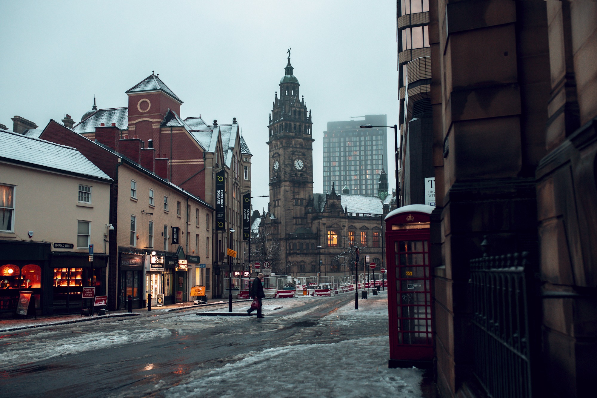 A Sheffield street scene