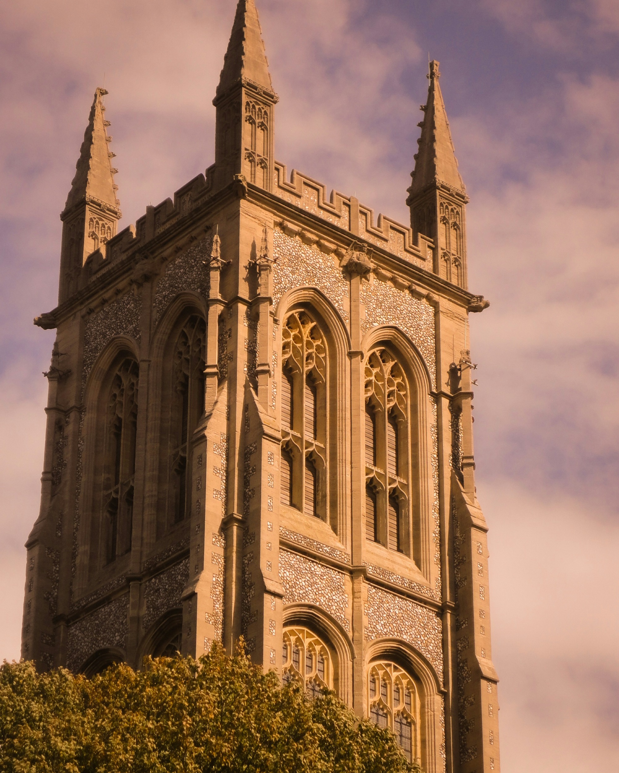 St Mary's church tower, Southampton